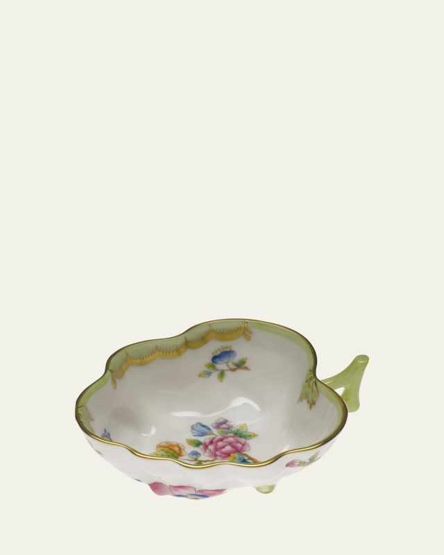 Queen Victoria Deep Leaf Dish